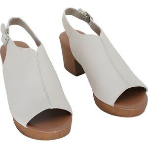 Style Co Women's Vanilla Slingback Clog Shoes Size 9.5M